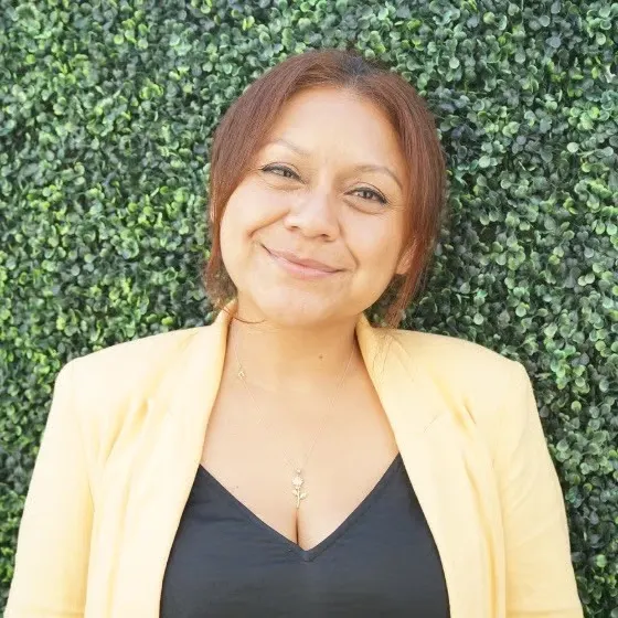 Portrait of Herminia Galvez, founder of Healing Los Angeles Together